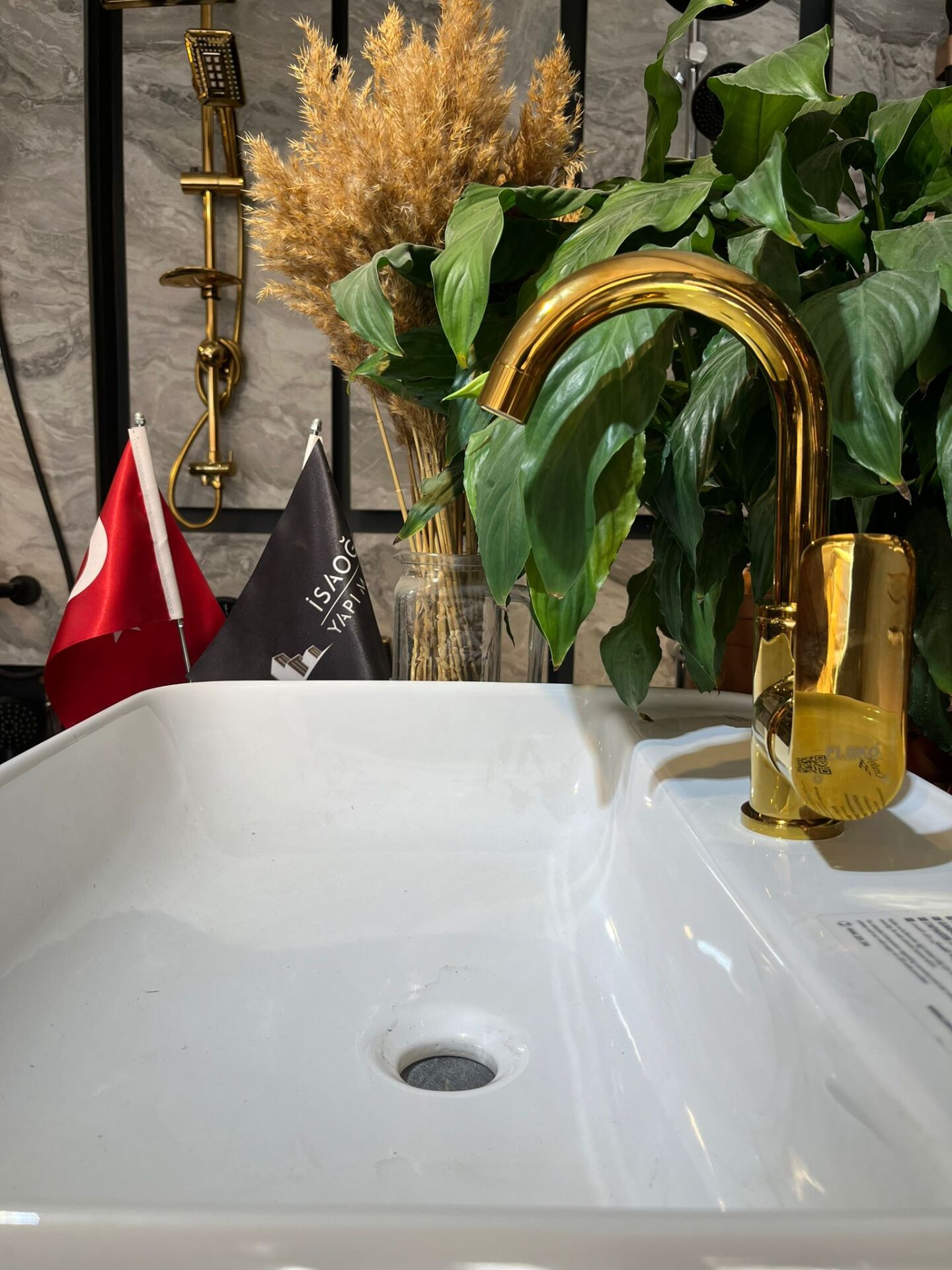 Gold Lavabo Bataryası Yüksek Model 5 yıl Garantili